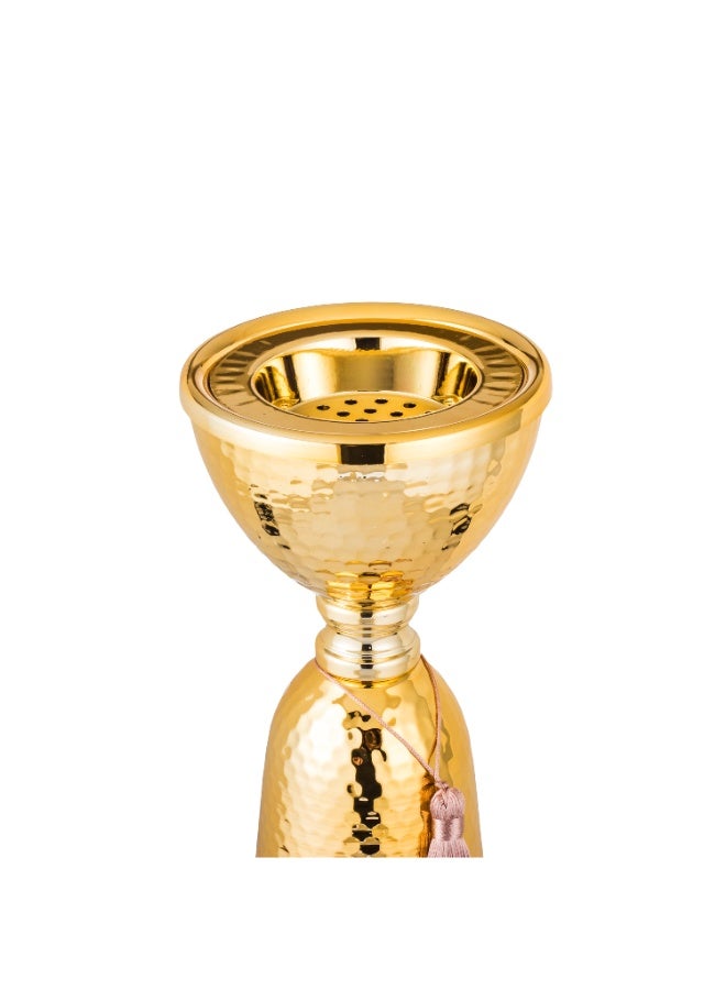 السيف  مبخرة من المعدن باللون الذهبي بديكور راقي و تصميم جميل - Image 2