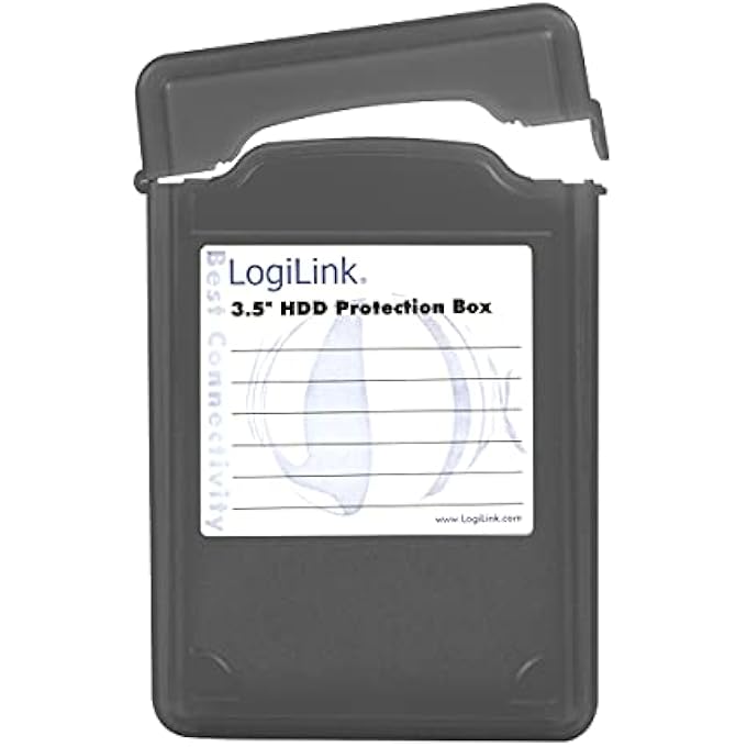 Logilink UA0133 HARD DRIVE CASE FOR 1X 8.9 CM (3.5 INCH) HDD, BLACK - Image 3