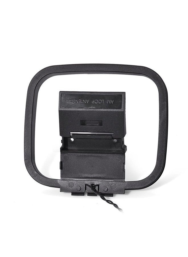 EIGHTWOOD هوائي راديو AM هوائي حلقي هوائي FM لموصل مصغر 3 دبابيس متوافق مع سلسلة HiFi جهاز استقبال Sharp AV نظام ستيريو راديو - Image 3