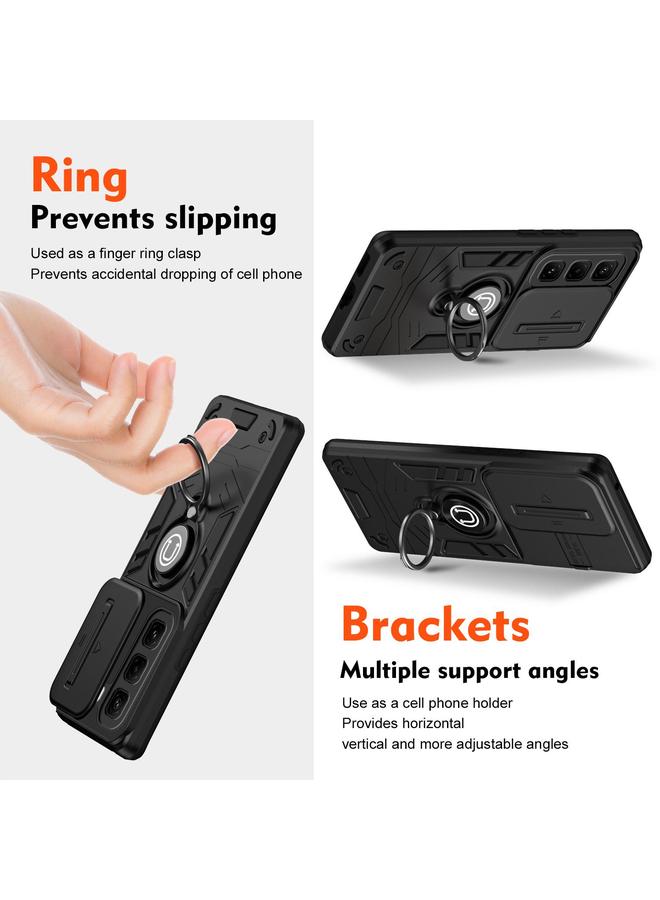 اس-توب جراب لهاتف Infinix Hot 50 Pro+ 4G مزود بحلقة تثبيت كاميرا - Image 2