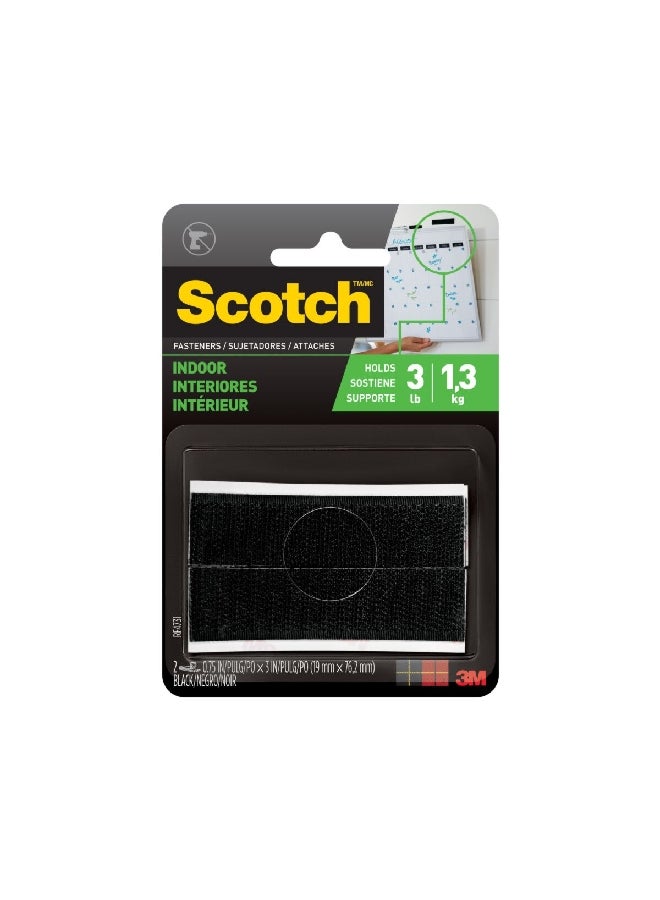 Scotch  Indoor Fastener Black 0.75 x 3 Inch RF4731 - Image 1