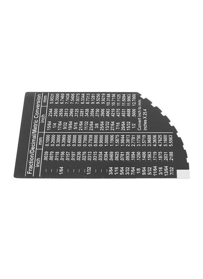 String Action Ruler Stainless Steel Guitar Fret Ruler String Height Gauge Versatile Luthier Tool