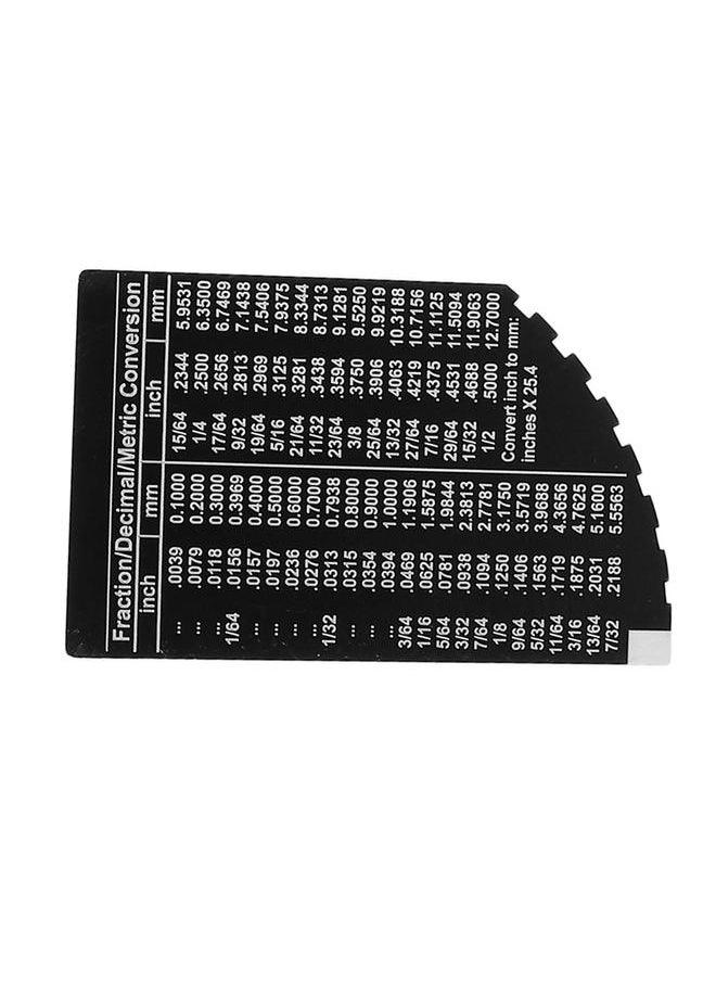 String Action Ruler Stainless Steel Guitar Fret Ruler String Height Gauge Versatile Luthier Tool