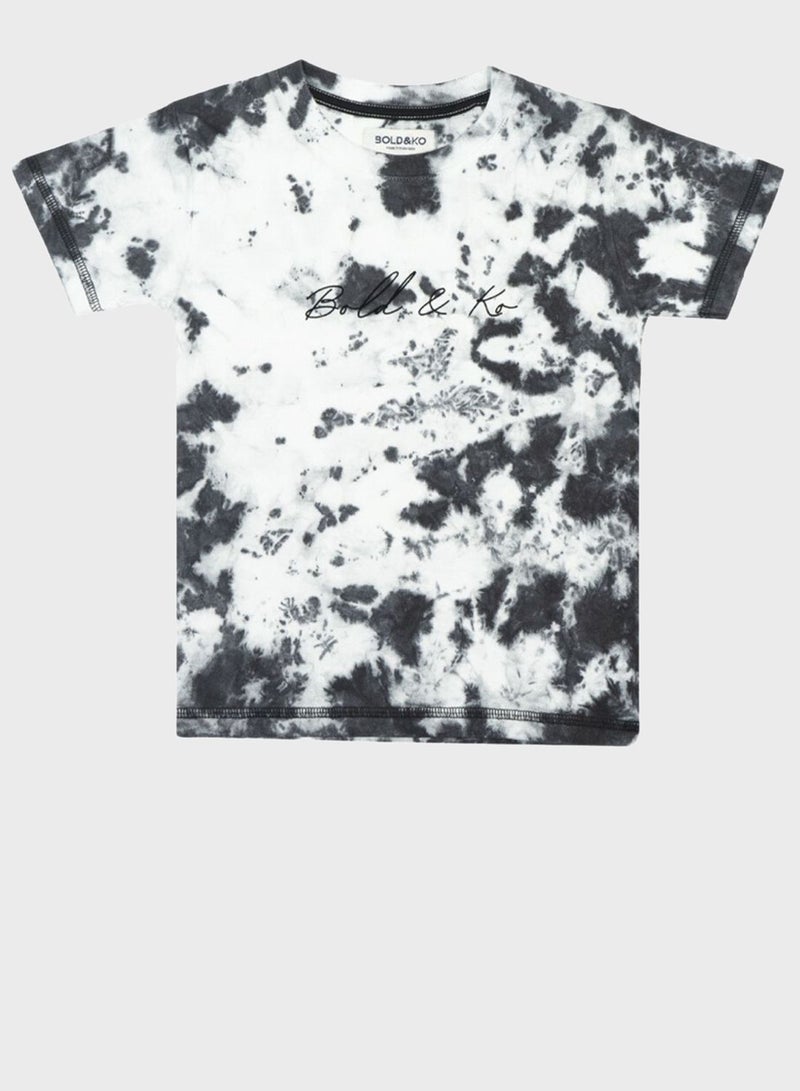 BOLD&KO Kids Tie Dye T-Shirt - Image 1