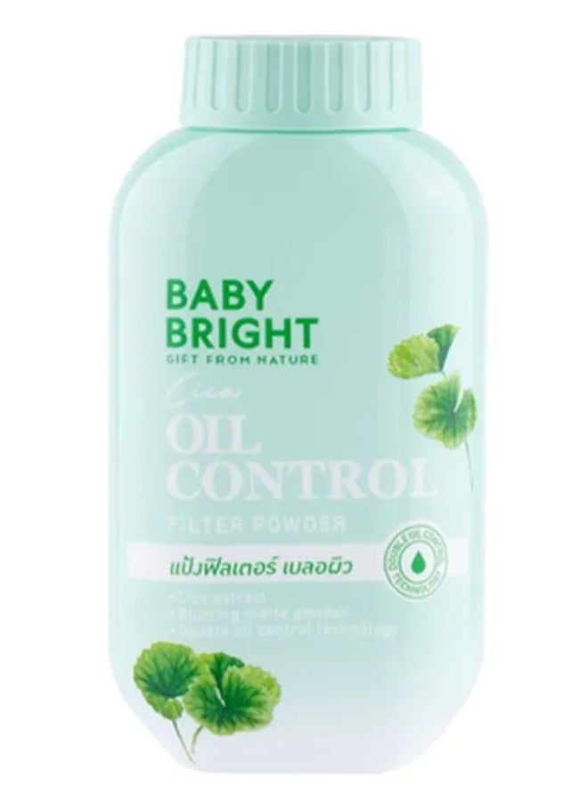 Baby Bright Cica Oil Control Filter Powder 50g | Oil-Free Smooth Skin & Pore Blurring Powder - Image 1