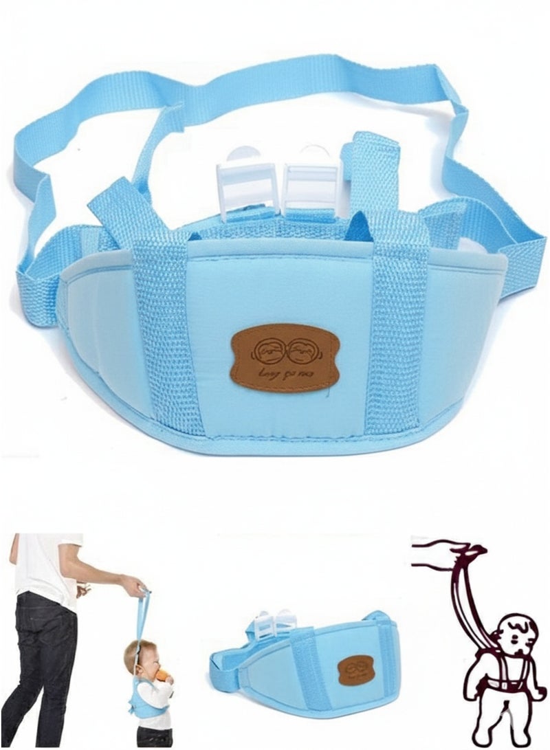 Adjustable Baby Walking Learning Belt with Safety Support Harness – Toddler Walking Trainer for 6–24 Months up to 15 kg – Lightweight Comfortable Design Reduces Falls and Back Strain – Soft Durable Materials for Indoor and Outdoor Daily Use - Image 1