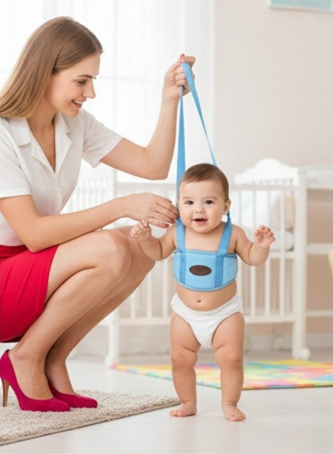 Adjustable Baby Walking Learning Belt with Safety Support Harness – Toddler Walking Trainer for 6–24 Months up to 15 kg – Lightweight Comfortable Design Reduces Falls and Back Strain – Soft Durable Materials for Indoor and Outdoor Daily Use - Image 3