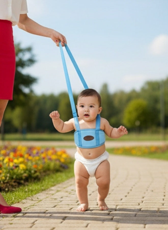 Adjustable Baby Walking Learning Belt with Safety Support Harness – Toddler Walking Trainer for 6–24 Months up to 15 kg – Lightweight Comfortable Design Reduces Falls and Back Strain – Soft Durable Materials for Indoor and Outdoor Daily Use - Image 4