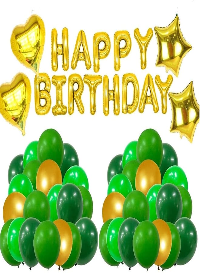 Secret Green Birthday Decorations Birthday Balloons Party Decoration for Boys , 2725611876049