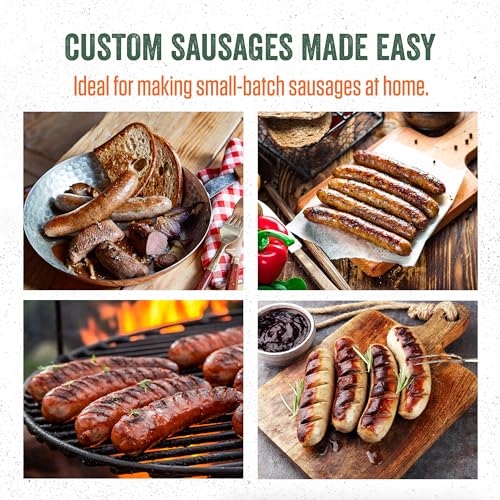 LEM 3 Lb Tinned Sausage Stuffer with Stainless Steel Stuffing Tubes - Image 5