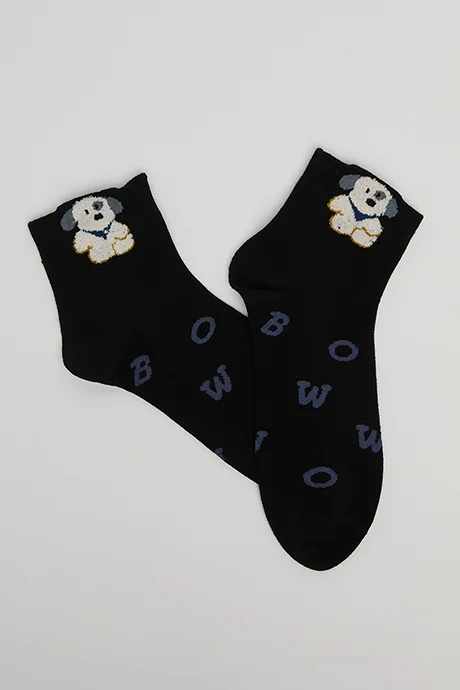 R&b 3 Pack Patterned Crew Socks