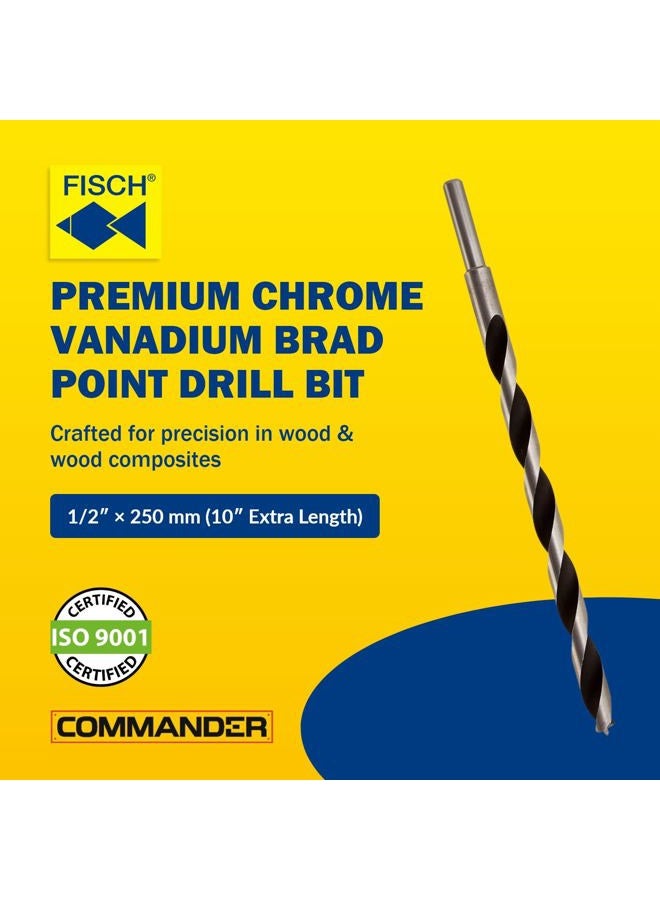 Fisch FSF-328599 Brad Pt. Drill - Oal-Cylinder, 5/8" Diameter x 250mm - Image 2
