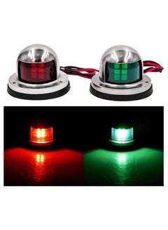 Excefore Navigation Lights Deck Mount New Marine Sailing Lights for Bow Side Port Starboard Pontoons Chandlery Boat Yacht Skeeter DC 12V Easy to Install Good Lighting  - Image 2