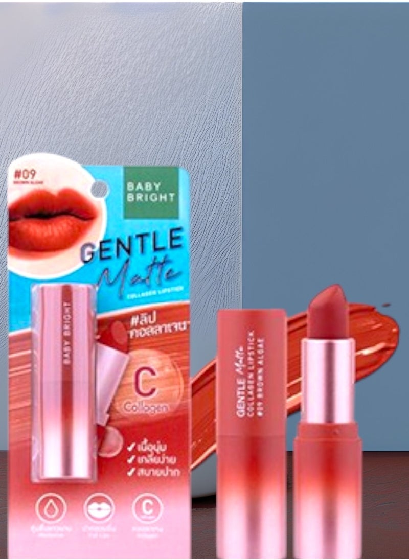 Baby Bright Gentle Matte Collagen Lipstick 09 