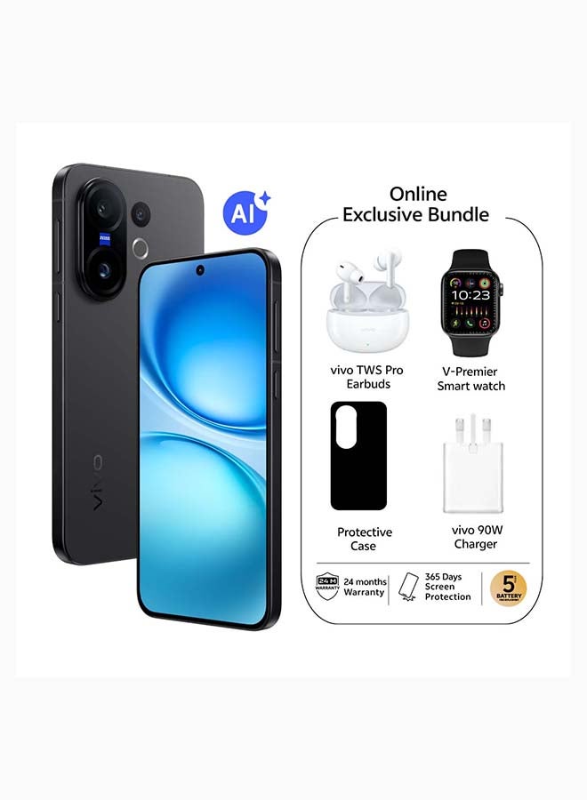 vivo X200 FE Dual SIM 5G Black 12GB RAM 512GB - Exclusive Bundle - Image 3