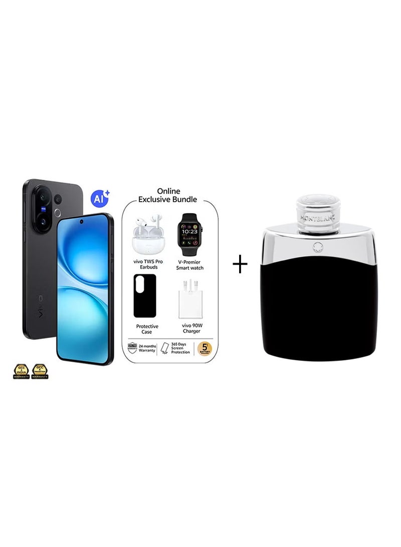 vivo X200 FE Dual SIM 5G Black 12GB RAM 512GB - Exclusive Bundle - Image 1