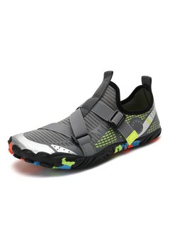 Generic New Lightweight Outdoor Sports Shoes For Hiking Swimming Wading In Water Beach Activities Five-Finger Mountain Climbing Shoes 2106 gray green 