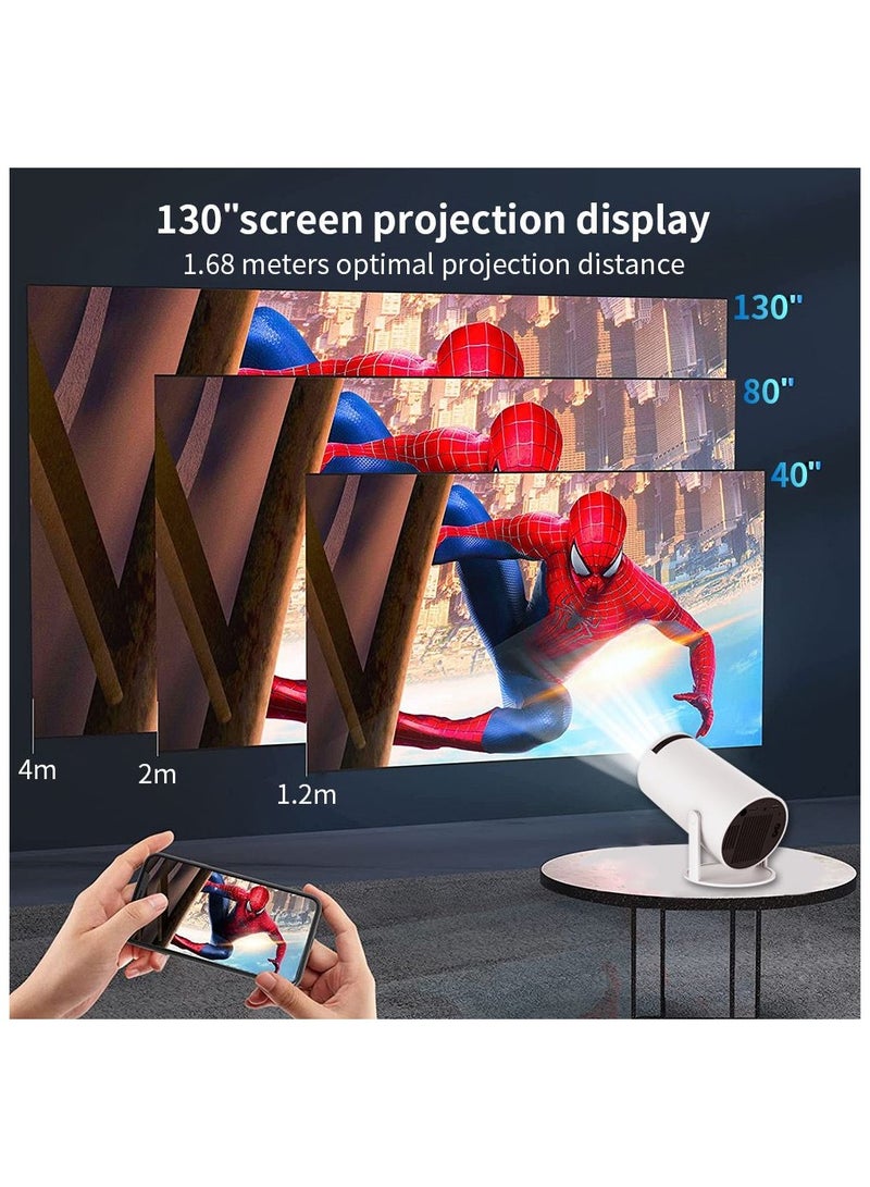 HY300 Projector Full HD 1080P Smart Compatible with 4K 8000 Lumens Android 11 Video Home Cinema  - Image 5