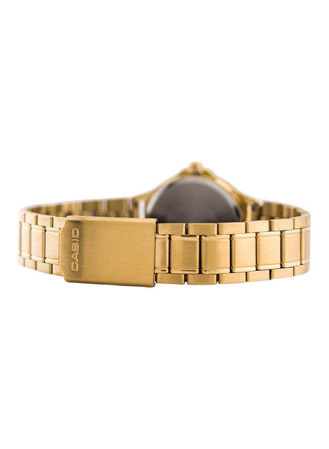 CASIO Women Stainless Steel Analog Wrist Watch LTP-V300G-9AUDF - 33 mm - Gold - Image 2
