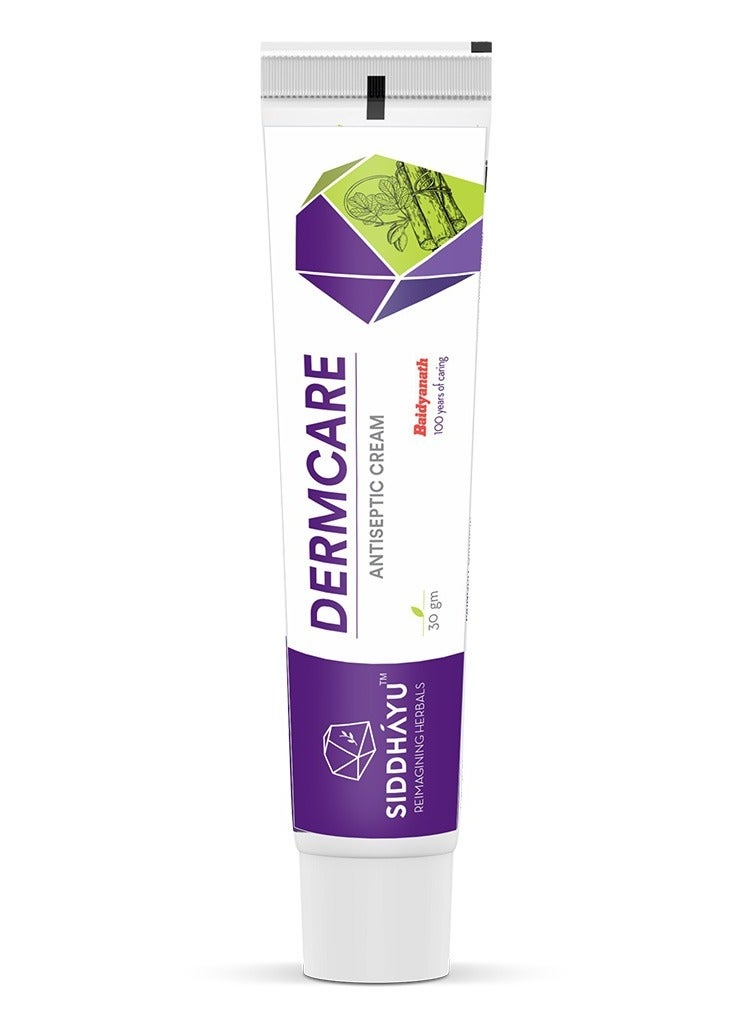 SIDDHAYU Dermcare Antiseptic Cream For Wounds & Burns 30g - Image 1