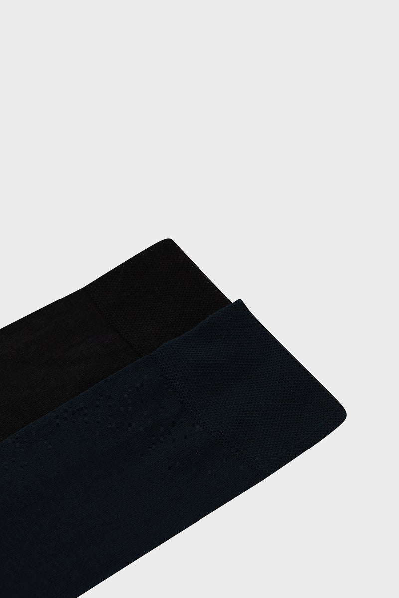 DeFacto Man Man Seamless 2 Piece Mercerized Cotton Long Socks - Image 4