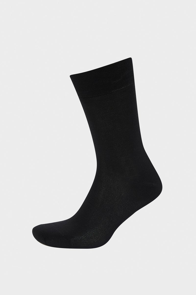 DeFacto Man Man Seamless 2 Piece Mercerized Cotton Long Socks - Image 2