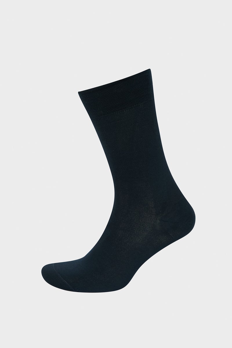 DeFacto Man Man Seamless 2 Piece Mercerized Cotton Long Socks - Image 5