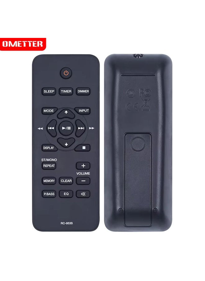 OMETTER - Remote Control For Pioneer AXD7737 X-EM22 RC-953S X-EM26 X-EM16X-EM12 X-EM21 X-EM11 AXD7738 X-PM12 CD/FM Micro Hi-Fi Receiver - Image 1