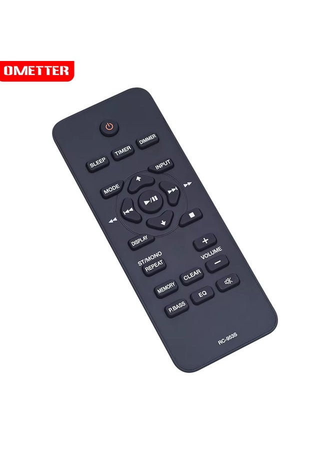 OMETTER - Remote Control For Pioneer AXD7737 X-EM22 RC-953S X-EM26 X-EM16X-EM12 X-EM21 X-EM11 AXD7738 X-PM12 CD/FM Micro Hi-Fi Receiver - Image 1