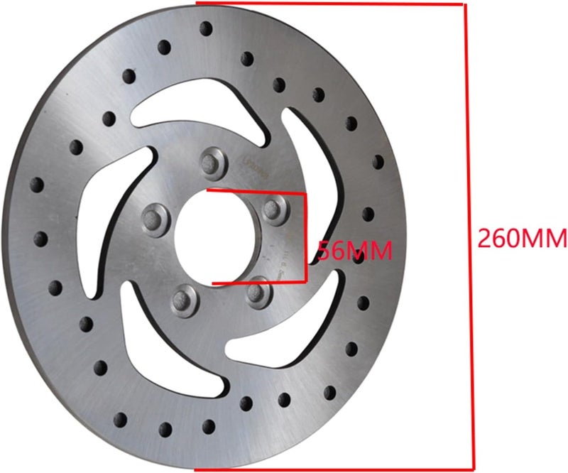 Wivplex Motorcycle Rear Brake Disc Rotor - Image 2