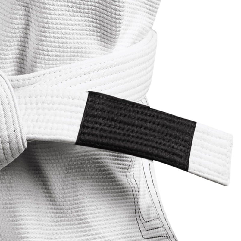 Hayabusa Hayabusa 2.0 Adult BJJ Belt - Premium Quality, IBJJF Compliant, Reinforced Double Stitching - White, A4  - Image 3