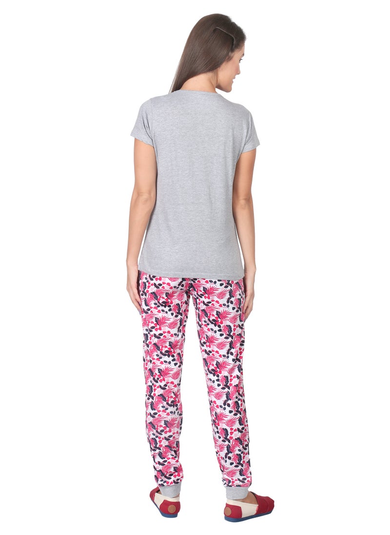 Soko Mesh - Oh Wake Up Sleepwear Set For Women, Grey - Image 1