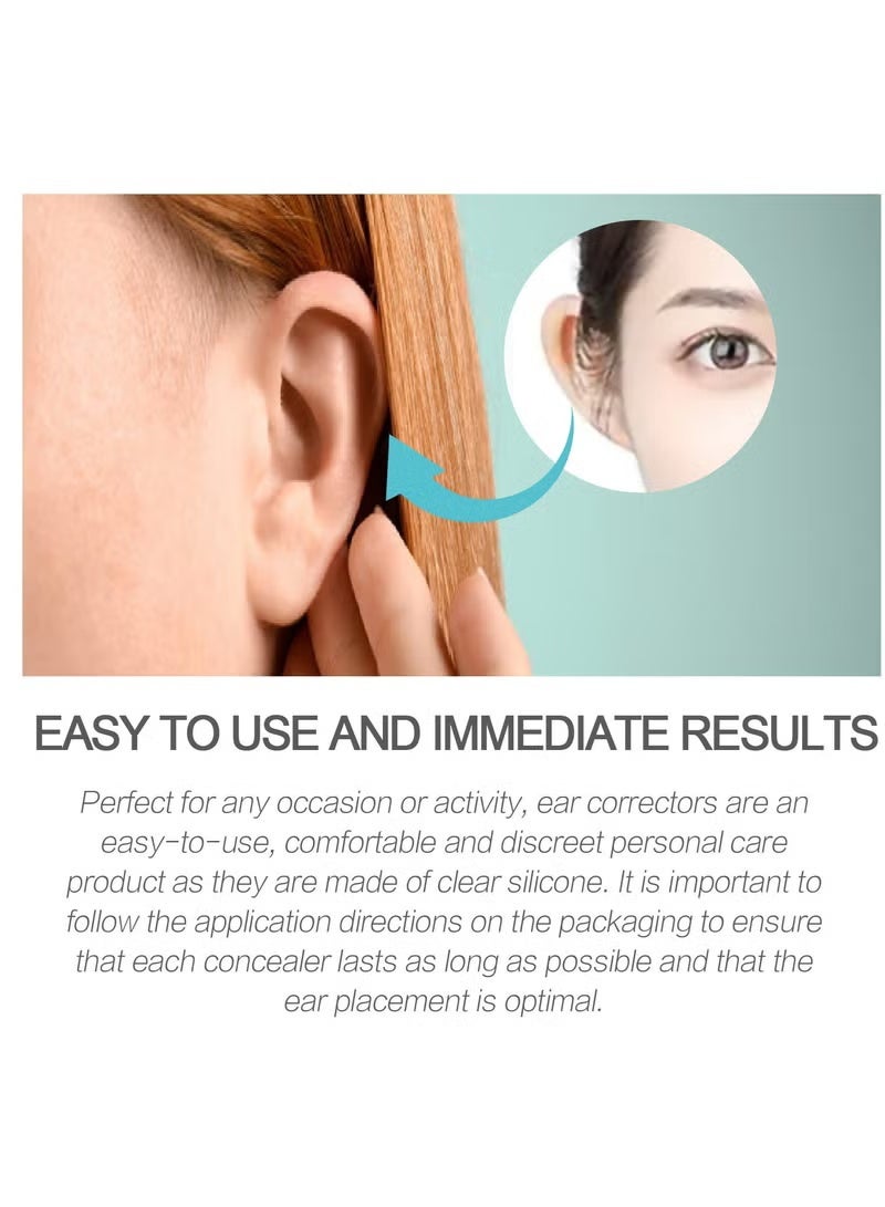 إيلهو مجموعة من 6 أدوات تجميلية لتصحيح بروز الأذن - منتجات العناية التصحيحية للأذن لتصحيح بروز الأذن بدون جراحة من عمر 3 سنوات. - Image 5