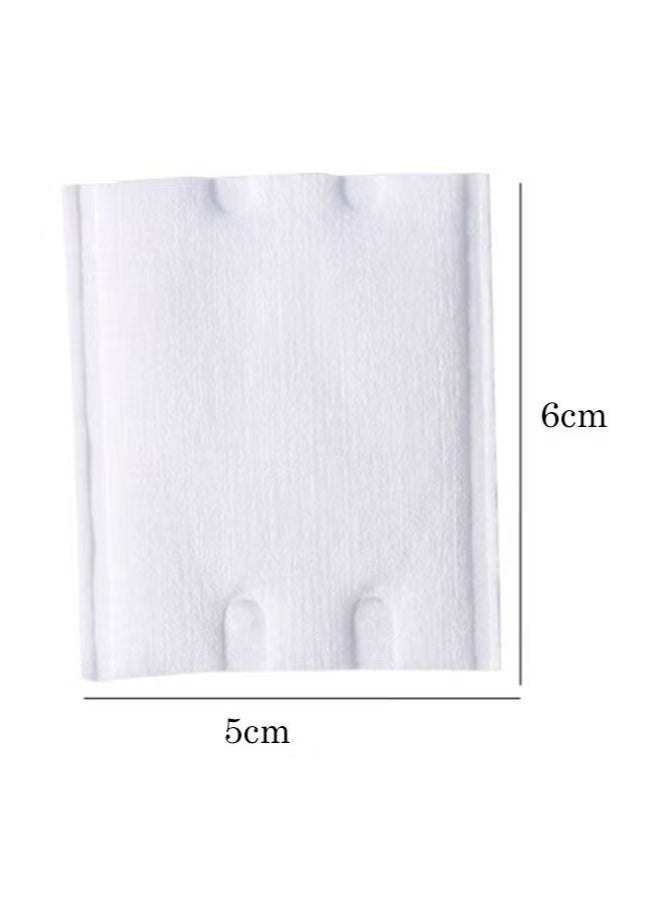 Generic 200 PCS Hypoallergenic Facial Cleansing Squares Cotton Pads, Facial Lip & Eye Makeup Remover Pads, Thickening Pure Cotton Cosmetic Cotton  - Image 5