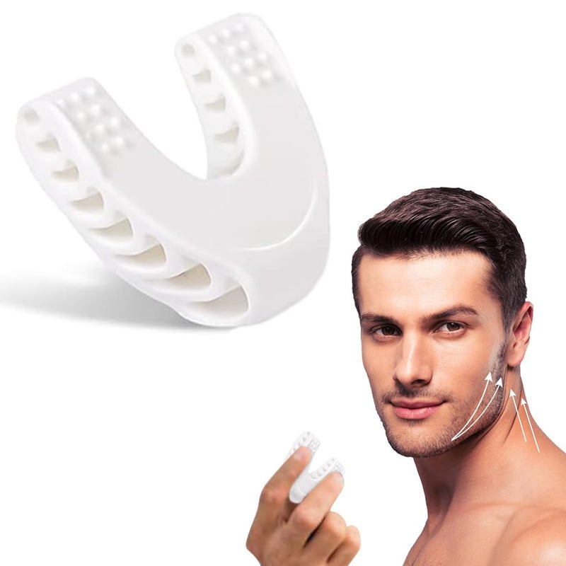 maycreate Proberos 40lbs Jaw Exerciser Tool for Men Women Foodgrade Silicone Jawzrsize Exerciser Tool Jaw Exerciser  - Image 1