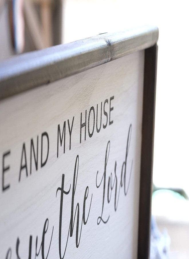 Lavender Inspired As For Me and My House We Will Serve the Lord-Farmhouse Wall Decor - Image 5