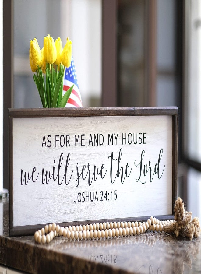 Lavender Inspired As For Me and My House We Will Serve the Lord-Farmhouse Wall Decor - Image 2