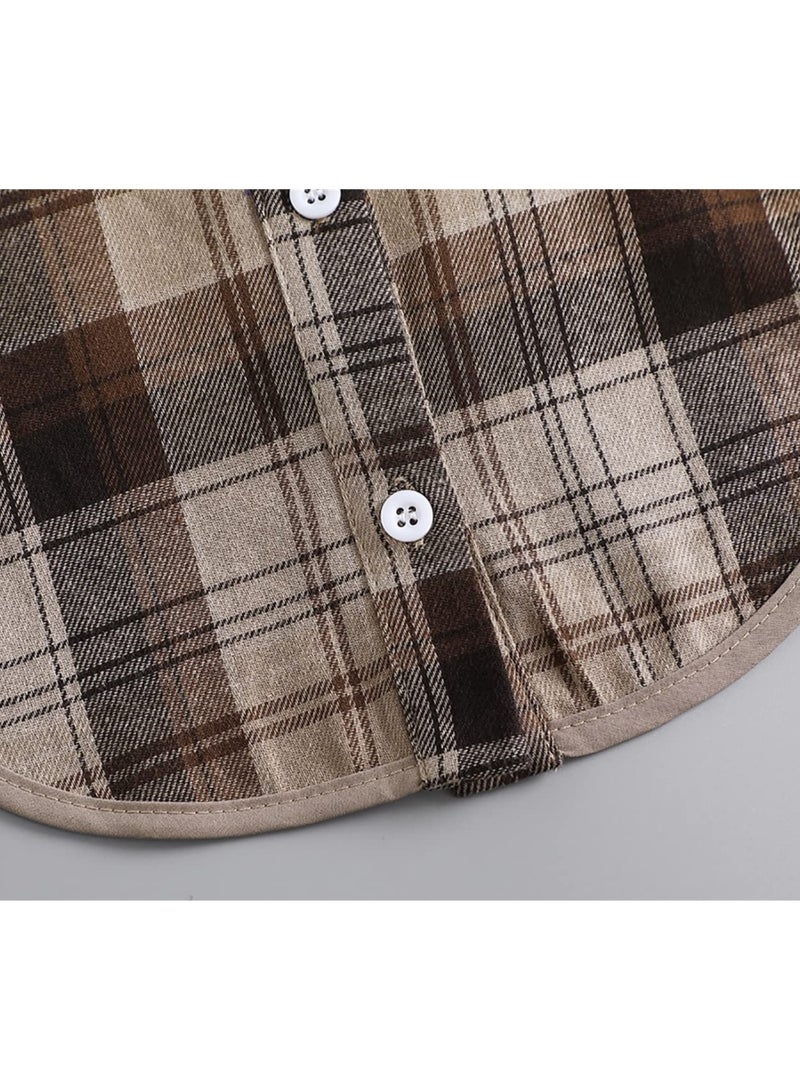 Zikra Womens Half-Shirt Dickey Collar, Detachable Fake Collars for Dresses Blouse Sweater - Image 5