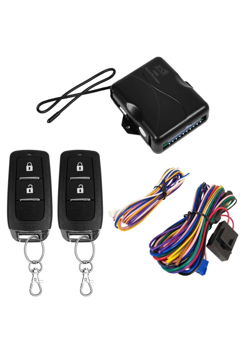 3XR 3XR Car Keyless Entry System Advanced Remote Control Security with Dual Key Fobs, Central Locking, and Wiring Kit 5926  - Image 2