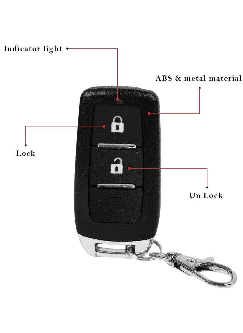 3XR - 3XR Car Keyless Entry System Advanced Remote Control Security with Dual Key Fobs, Central Locking, and Wiring Kit 5926 - Image 1
