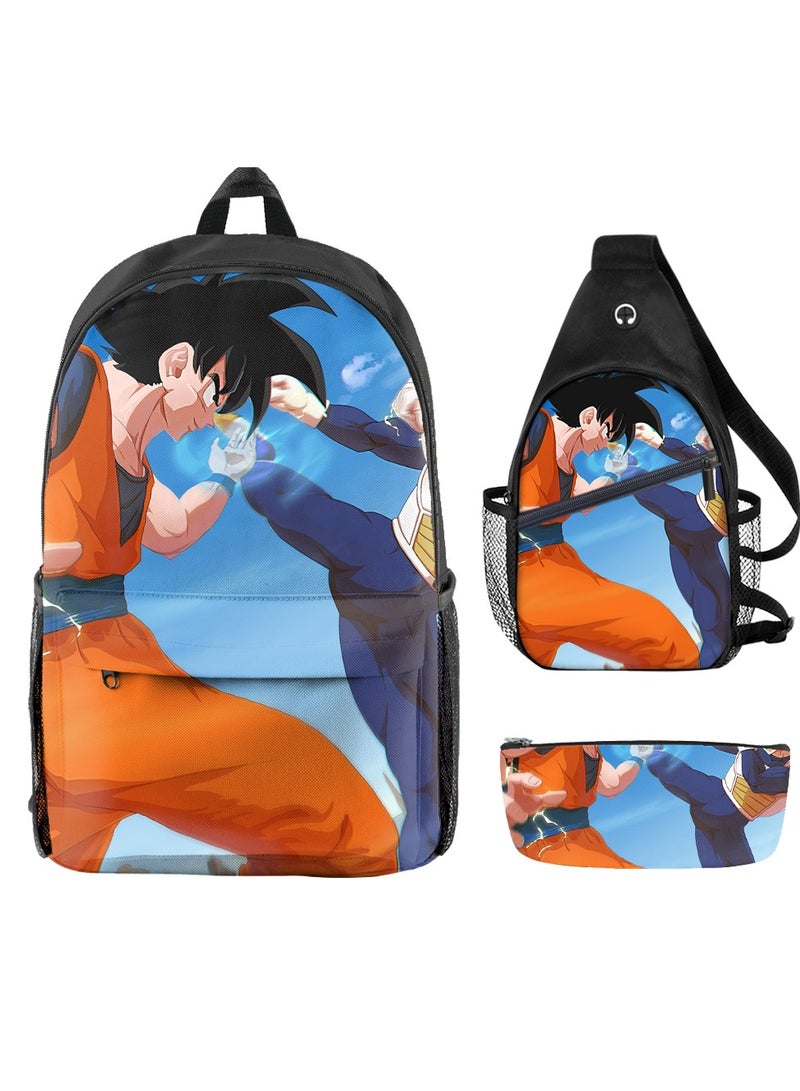 يمكن للطلاب والبالغين استخدام الحقائب المدرسية للرياضة - Dragon Ball-D - 1037 - Image 1