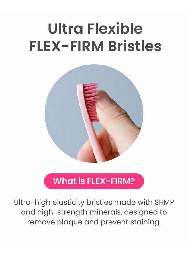 يوثيمول فرشاة أسنان يوثيمول المُبيّضة (بيضاء، 6 قطع) - شعيرات ناعمة فاخرة ثنائية الشد. إزالة مُتقدّمة للبلاك، وتقليل البقع. - Image 4