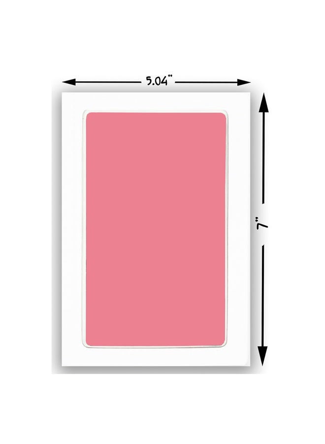 Tiny Gifts Extra Large Clean Touch Ink Pad for Baby Handprints and Footprints – Inkless Infant Hand & Foot Stamp – Safe for Babies, Doesn't Touch Skin – Perfect Family Memory or , Pink - Image 2