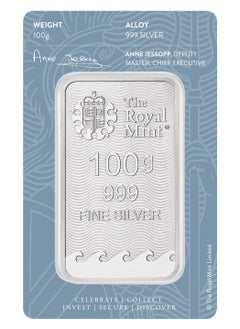 ABConcept Britannia Silver 100 gram bar  - Image 2