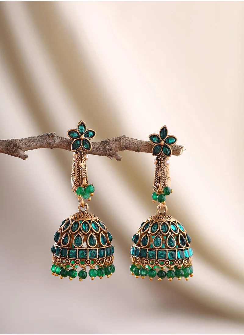 برياسي Dome Shaped Jhumkas