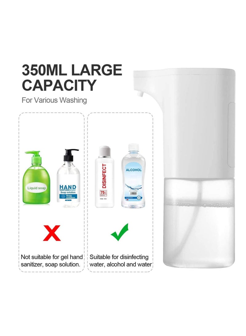 Automatic Hand Sanitizer Dispenser, 350ml Touchless Liquid Bottles Soap Dispenser Waterproof for Kitchen Bathroom Home Restaurant Hotel - Image 2