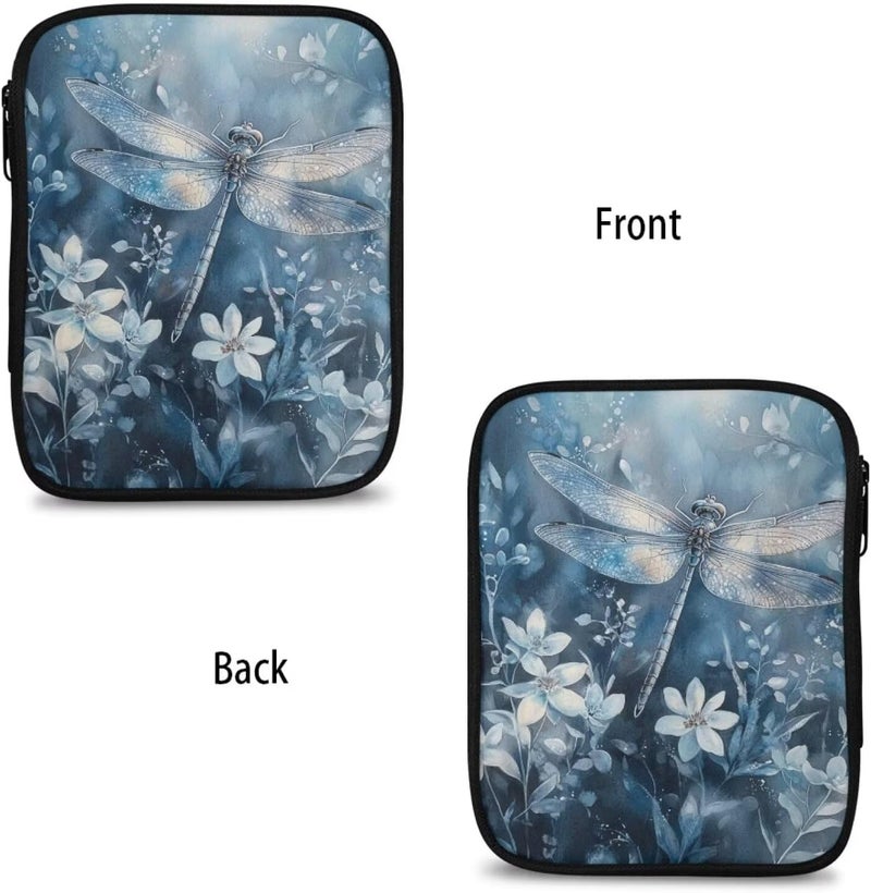 Vanideaoty Dragonfly Crochet Hook Case Portable Floral Crochet Storage without Hooks and Accessories Organizer for Knitting Needles Supplies - Image 4