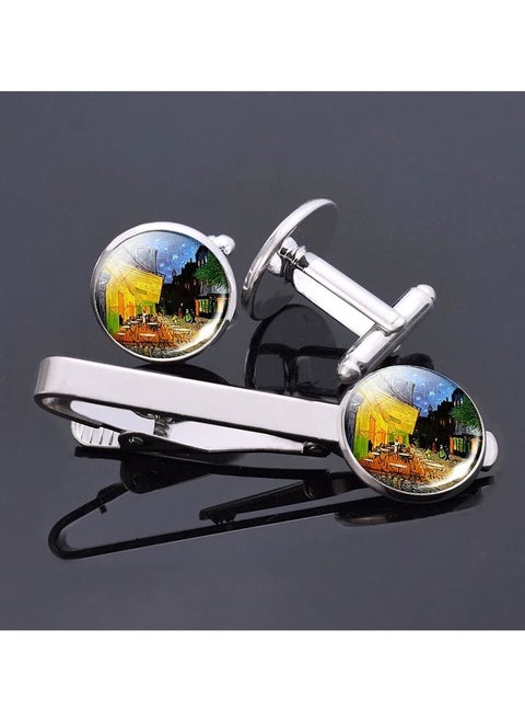 " A men's set consisting of a buckle and a cuff, made of high-quality material - imported"