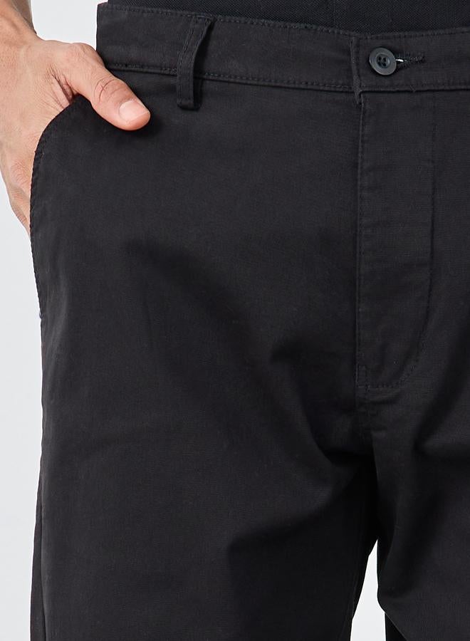 ستايلي بنطلون تشينو ستايلي بقصة عادية من تويل - Image 3