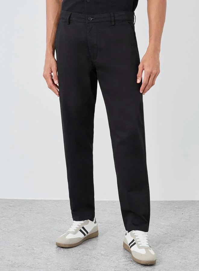 Styli Styli Regular Fit Twill Chino Pants
